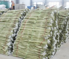 茶色編織袋展示